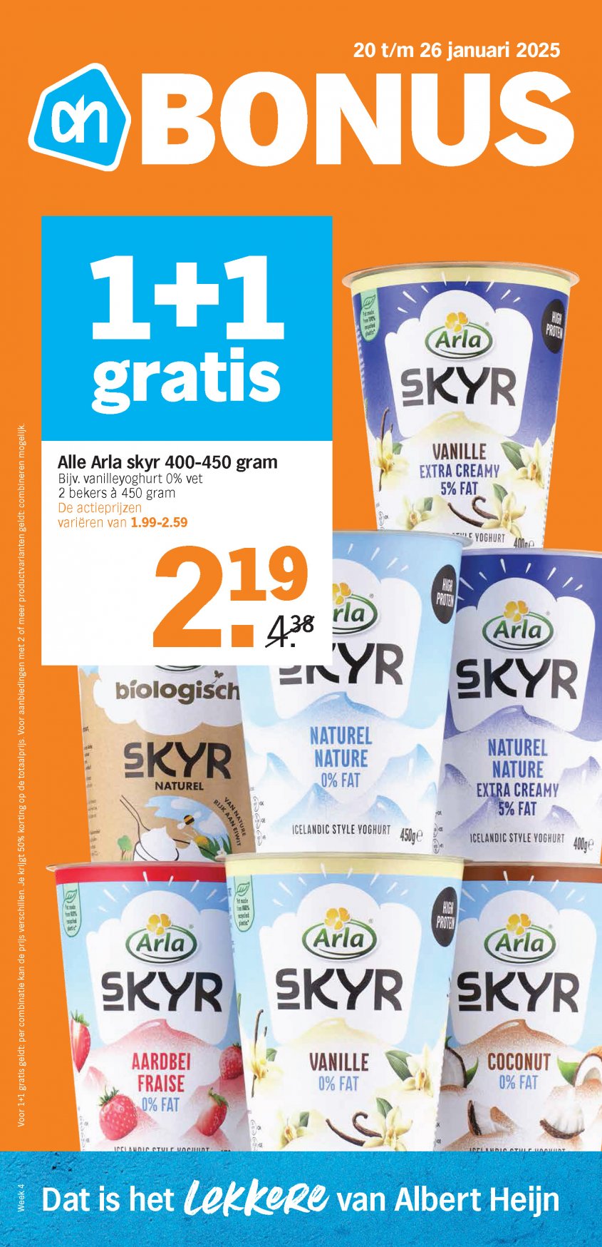 Albert Heijn Aanbiedingen van 20-01-2025 pagina.1