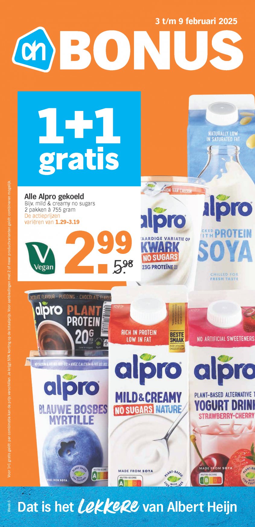 Albert Heijn Aanbiedingen van 03-02-2025 pagina.1