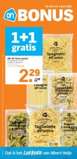 Albert Heijn mei - juni 2025 - totaal 45 pagina's Albert Heijn Aanbiedingen van 26-05-2025 t/m 01-06-2025 - totaal 45 pagina's