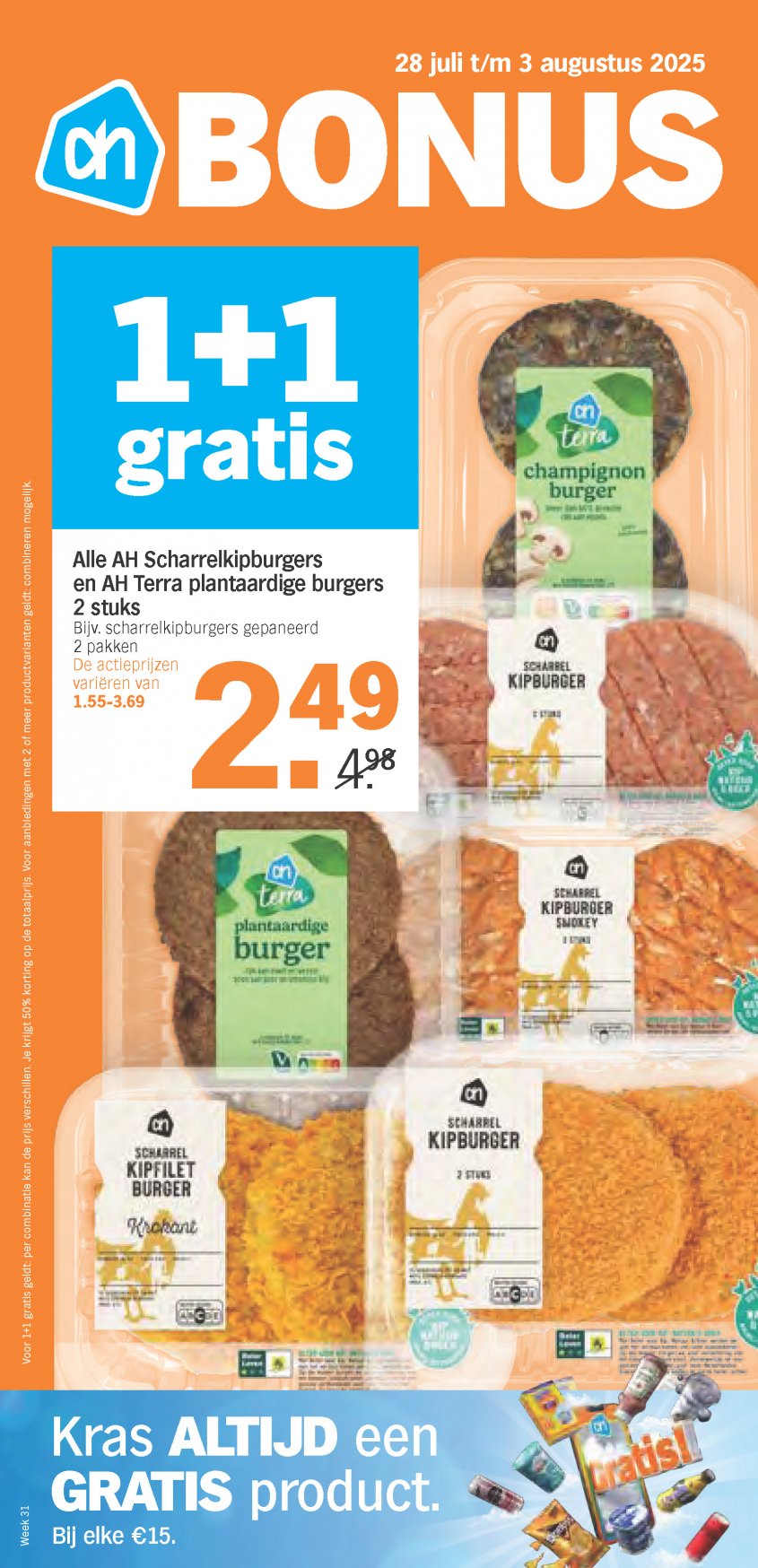 Albert Heijn Aanbiedingen van 28-07-2025 pagina.1