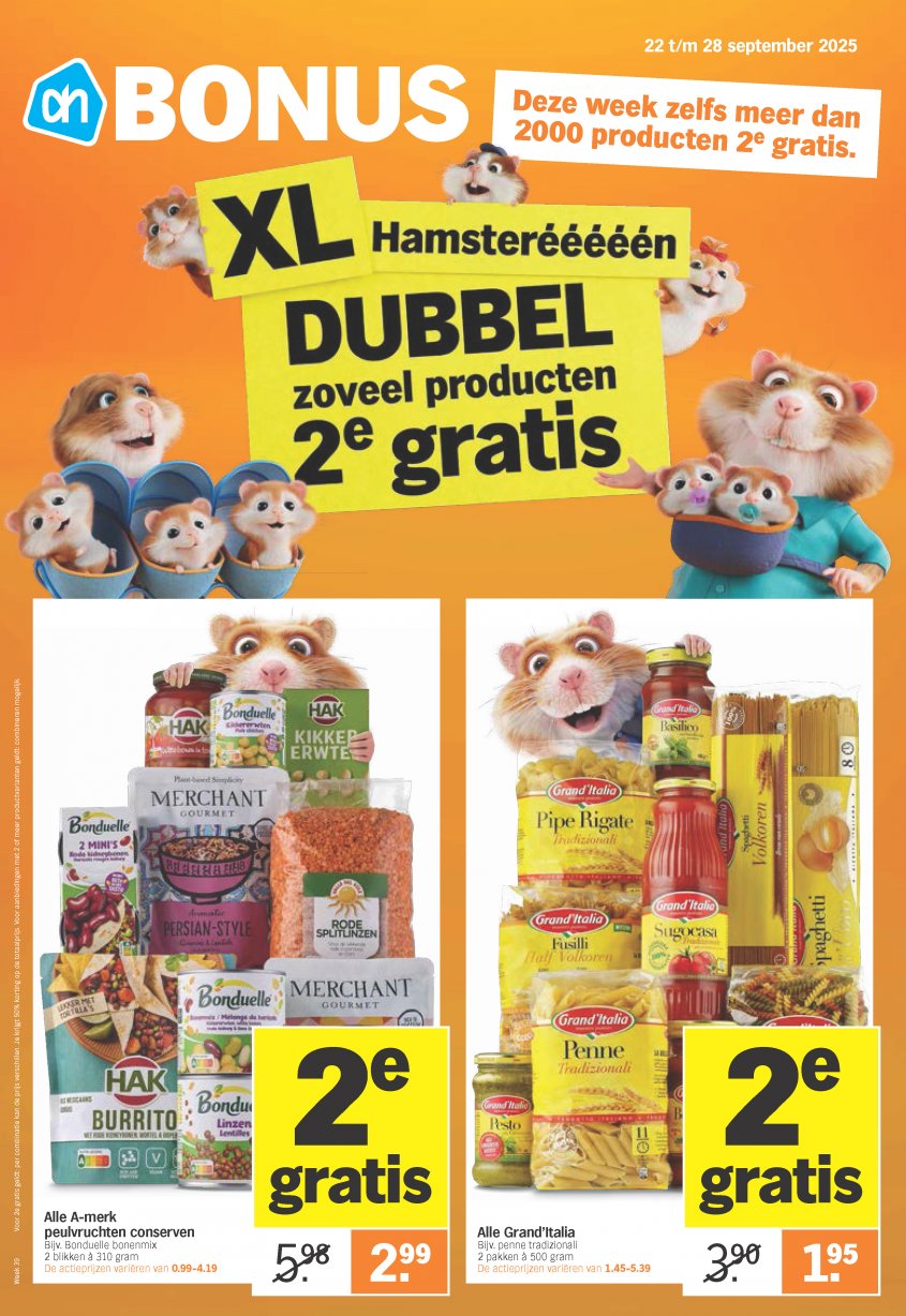 Albert Heijn Aanbiedingen van 22-09-2025 pagina.1