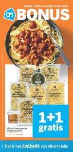 Albert Heijn reclame folder week 15, pagina.1