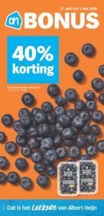 Albert Heijn reclame folder week 18, pagina.1