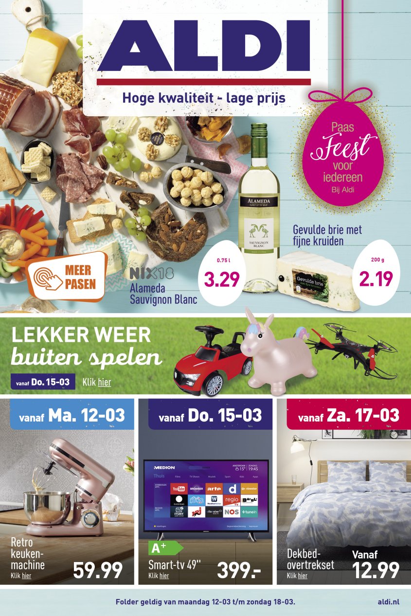 Aldi Aanbiedingen van 12-03-2018 pagina.1