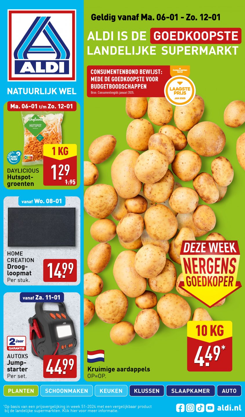 Aldi Aanbiedingen van 06-01-2025 pagina.1