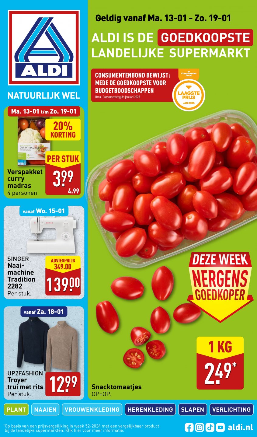 Aldi Aanbiedingen van 13-01-2025 pagina.1