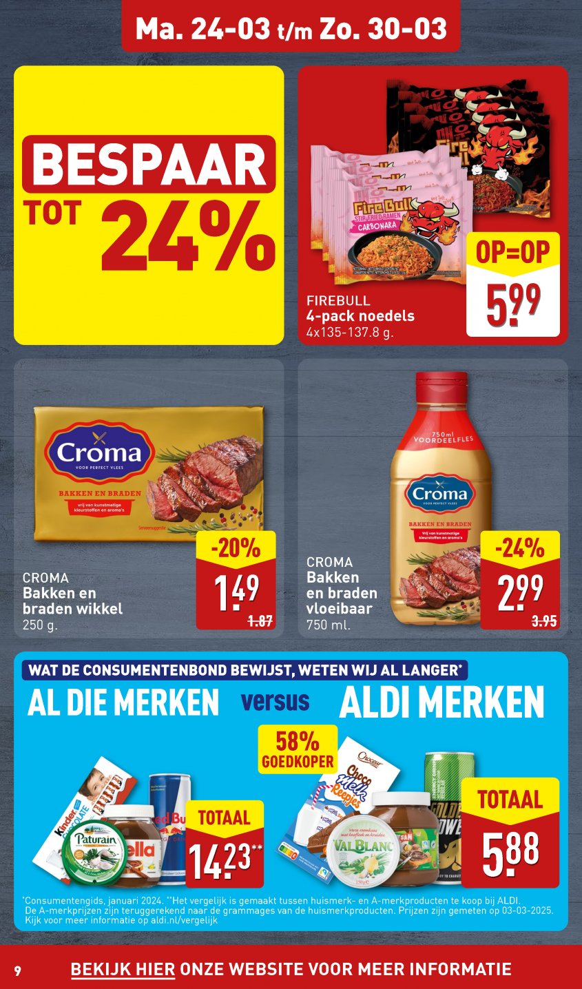 Aldi Aanbiedingen van 24-03-2025 pagina.9