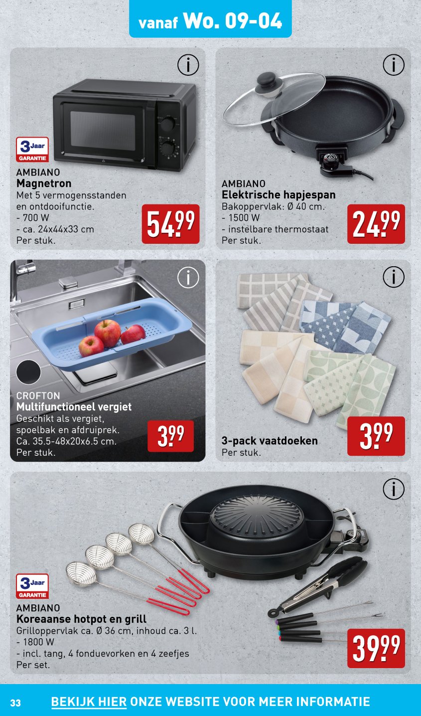 Aldi Aanbiedingen van 07-04-2025 pagina.33