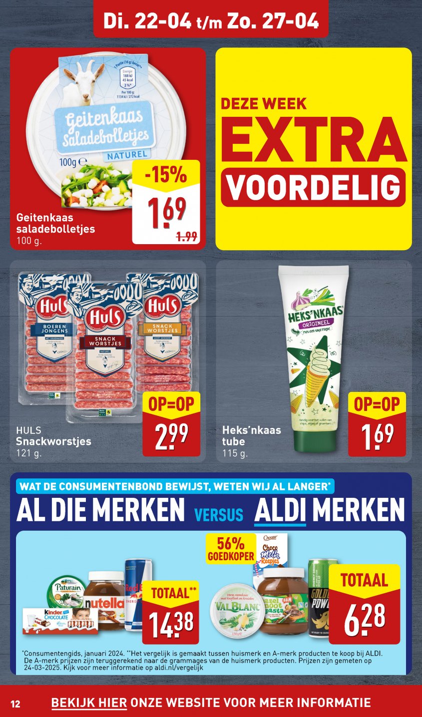 Aldi Aanbiedingen van 22-04-2025 pagina.12