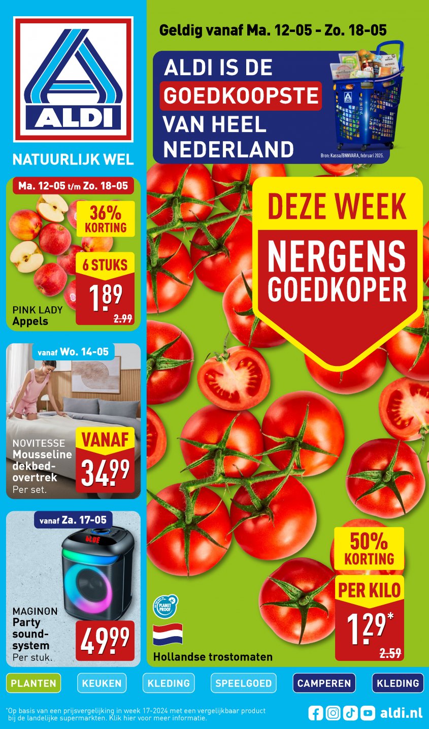 Aldi Aanbiedingen van 12-05-2025 pagina.1