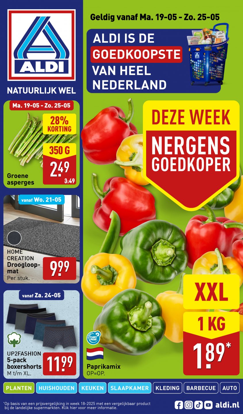 Aldi Aanbiedingen van 19-05-2025 pagina.1