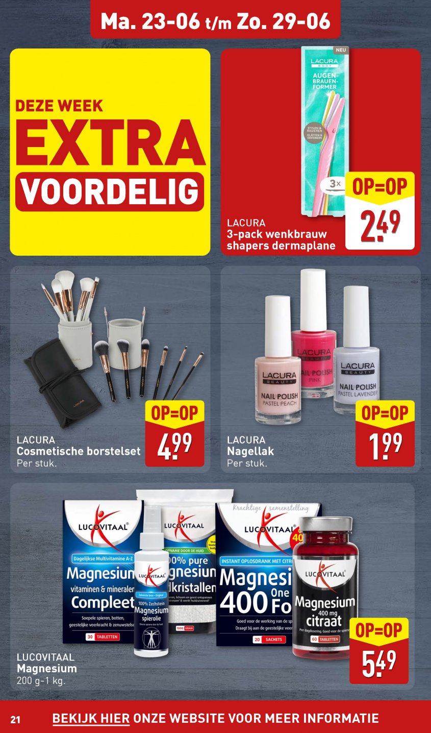 Aldi Aanbiedingen van 23-06-2025 pagina.21