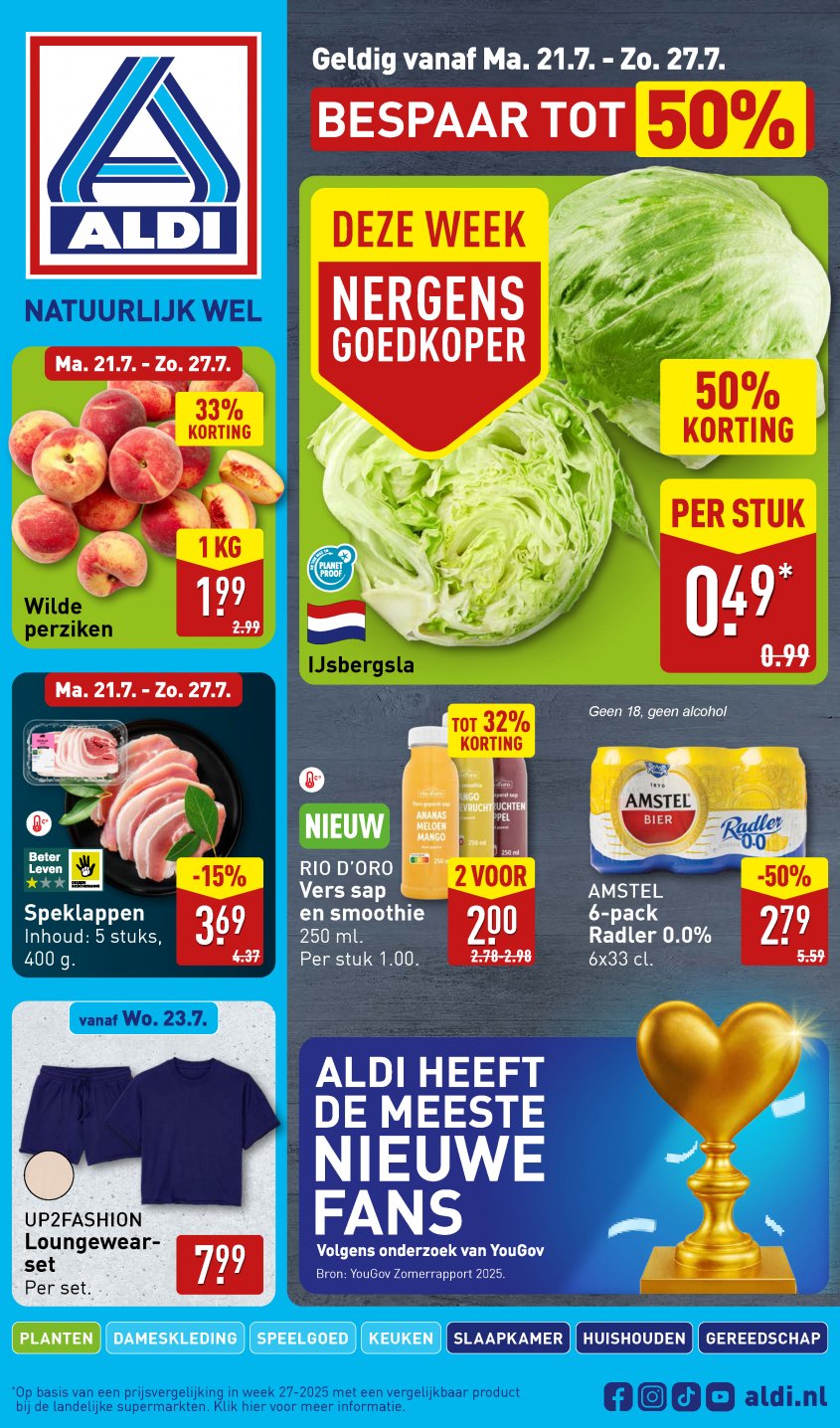 Aldi Aanbiedingen van 21-07-2025 pagina.1