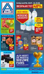 Aldi reclame folder van 28-07-2025 week 31 • Totaal aantal pagina's: 45