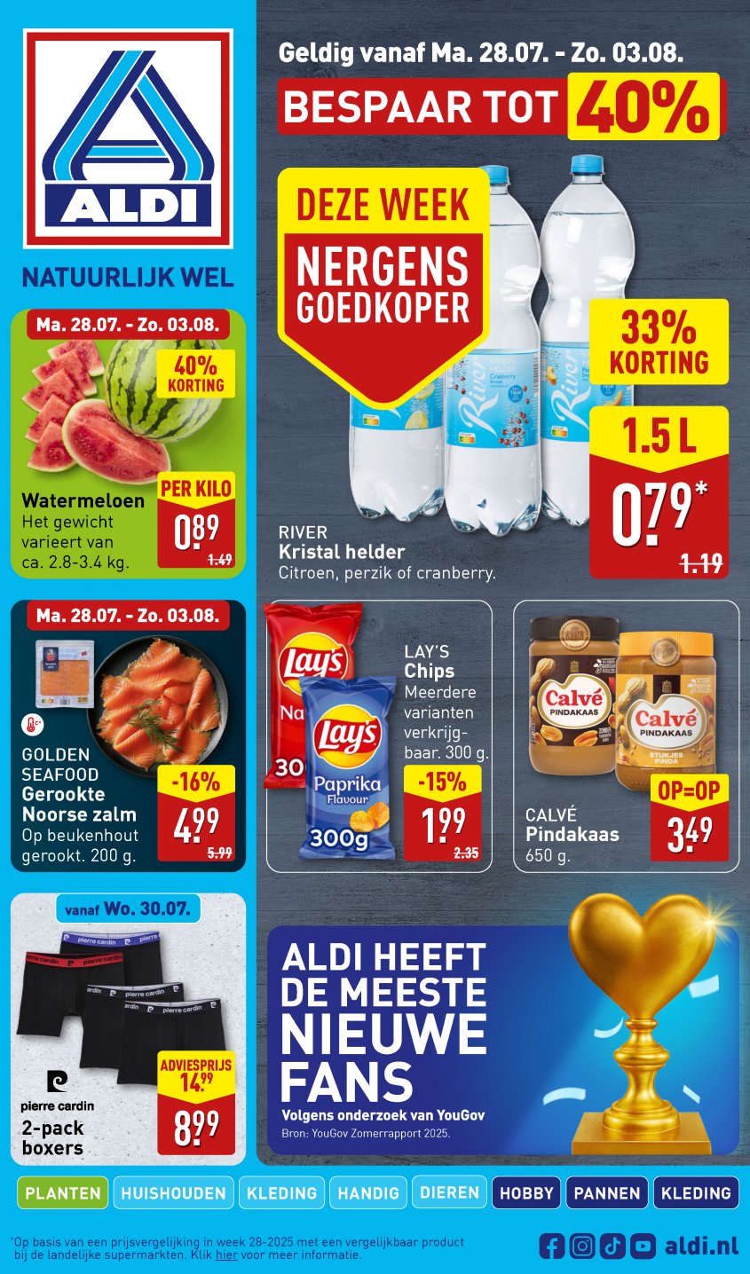 Aldi Aanbiedingen van 28-07-2025 pagina.1