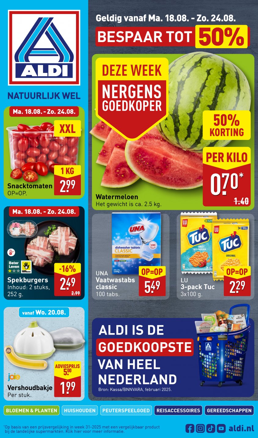Aldi Aanbiedingen van 18-08-2025 pagina.1