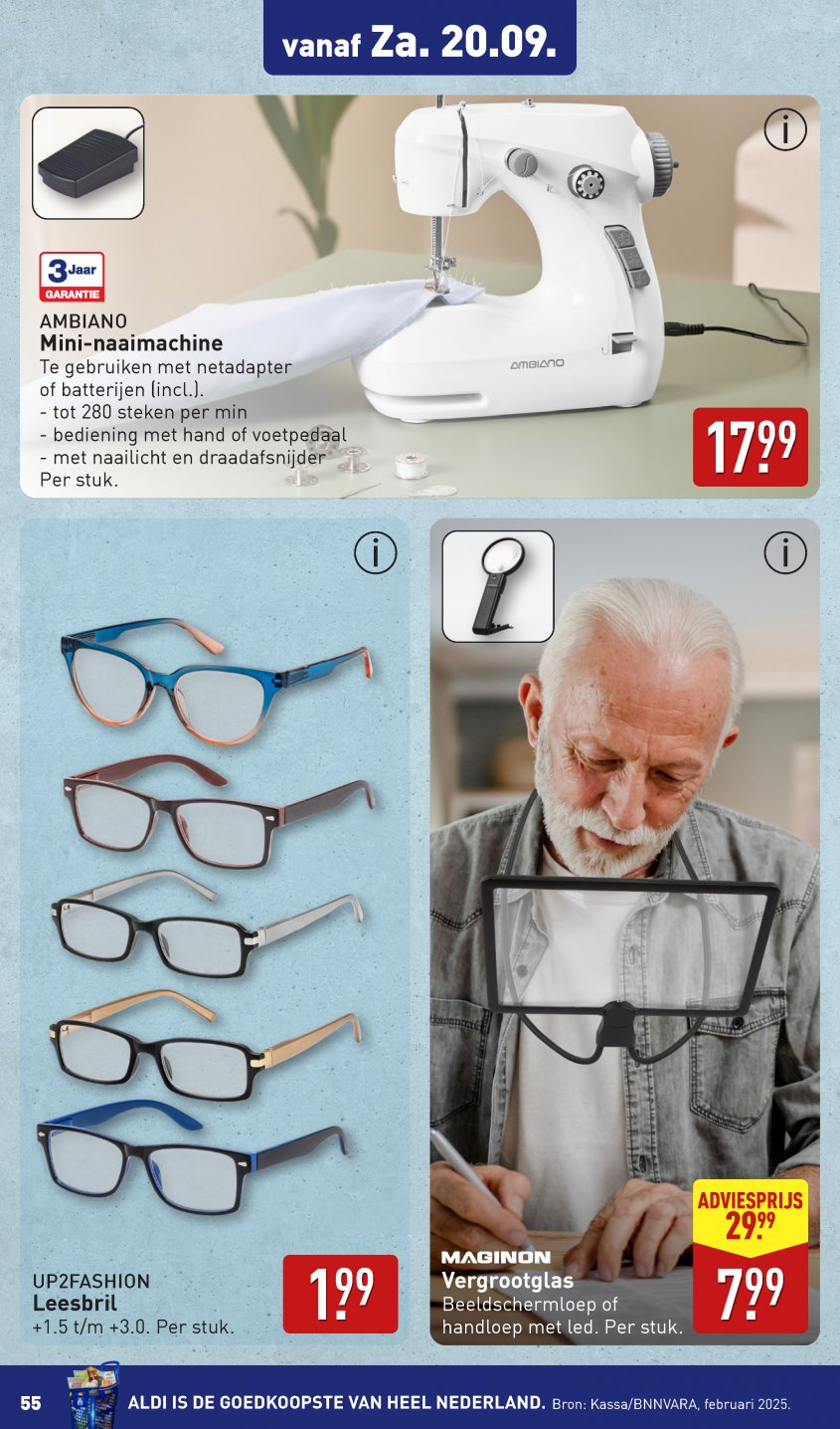 Aldi Aanbiedingen van 15-09-2025 pagina.55