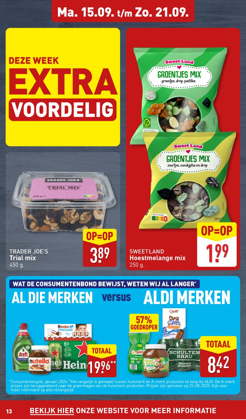 Aldi Aanbiedingen van 15-09-2025 pagina.13