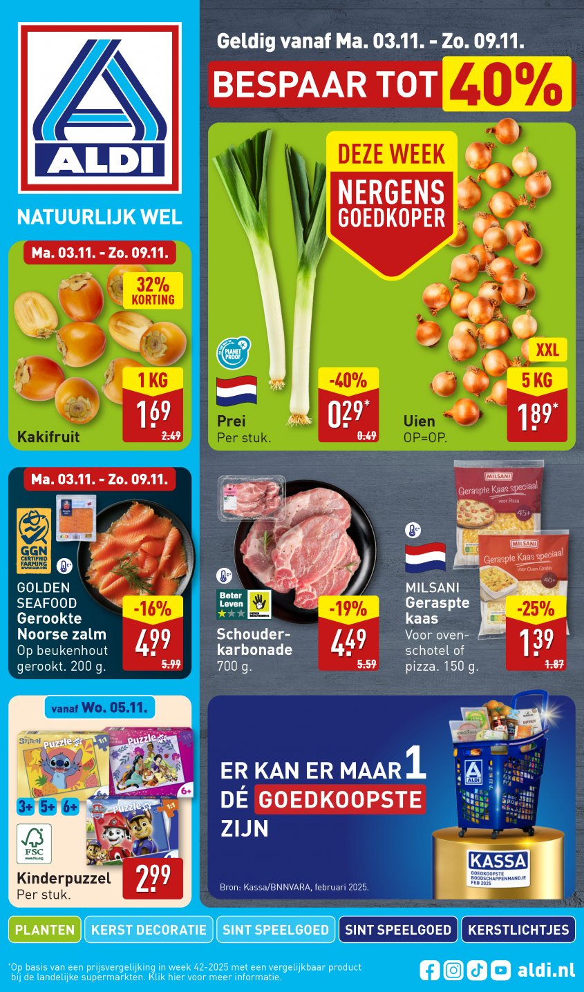 Aldi Aanbiedingen van 03-11-2025 pagina.1