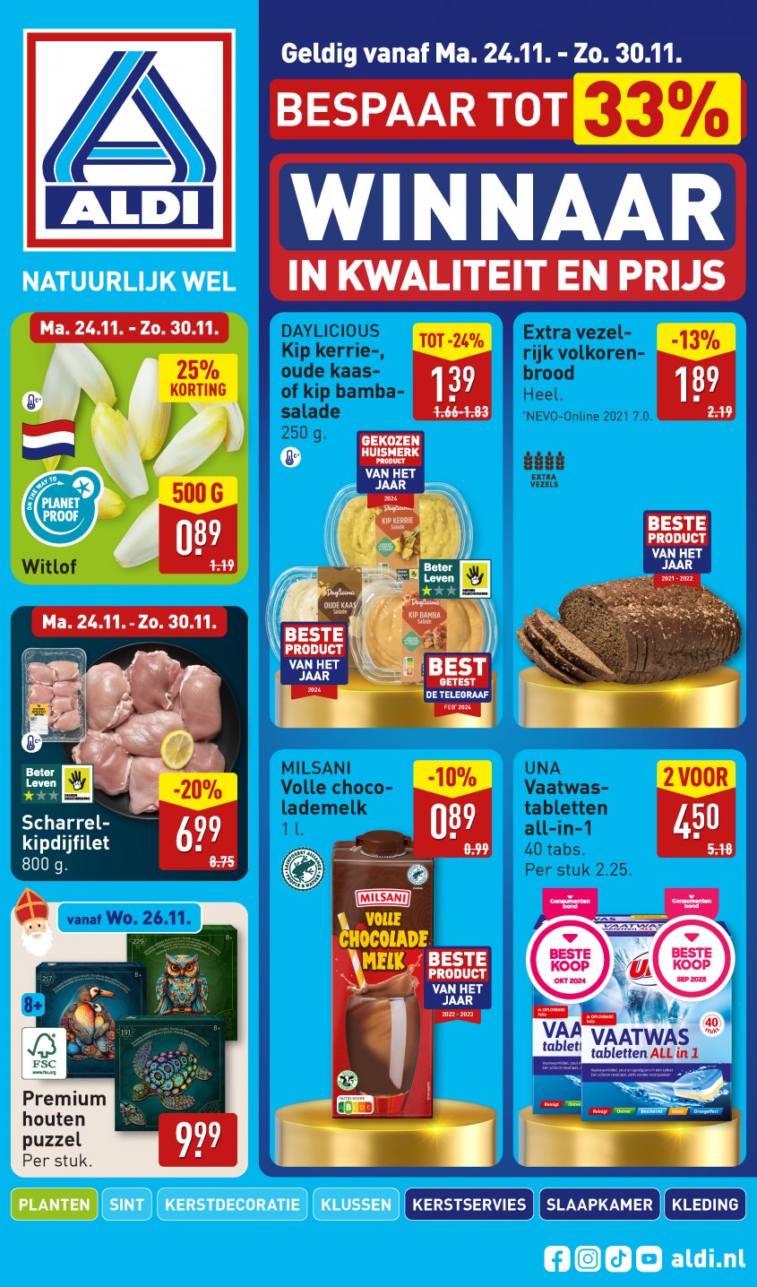 Aldi Aanbiedingen van 24-11-2025 pagina.1
