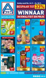 Aldi reclame folder van 24-11-2025 week 48 • Totaal aantal pagina's: 66