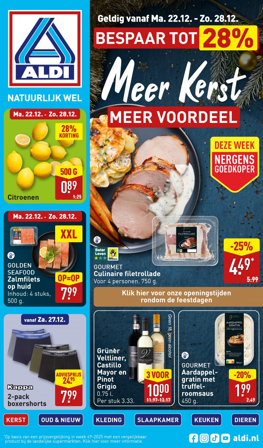 Aldi Aanbiedingen van 22-12-2025 pagina.1