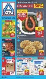 Aldi reclame folder van 16-02-2026 week 08 • Totaal aantal pagina's: 54