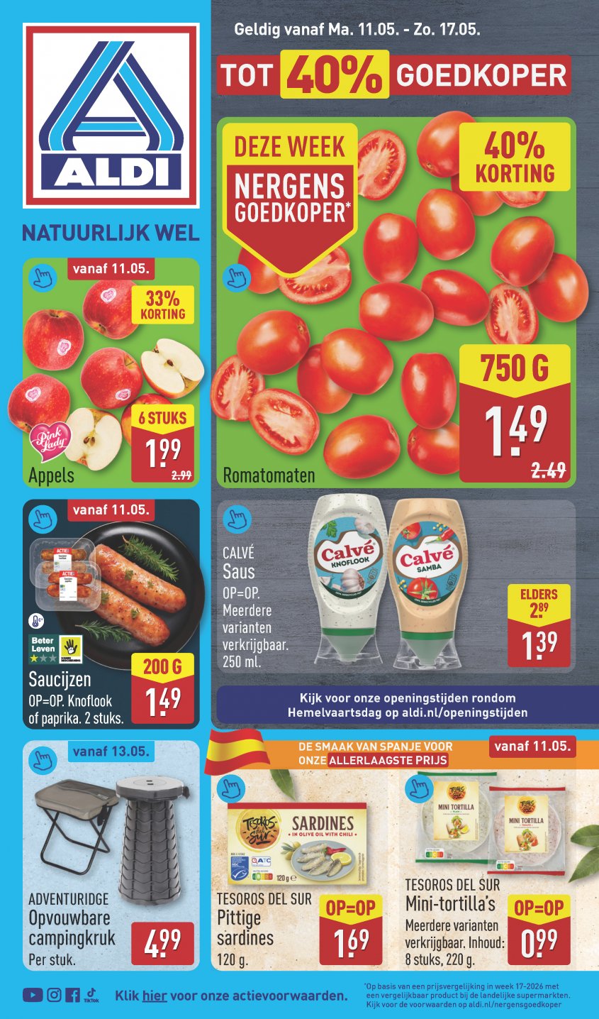 Aldi Aanbiedingen van 11-05-2026 pagina.1