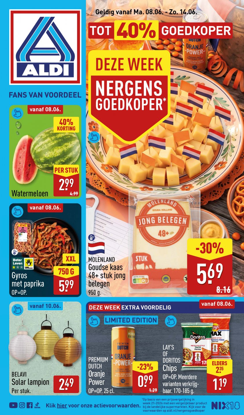 Aldi Aanbiedingen van 08-06-2026 pagina.1