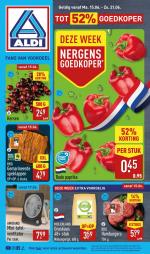 Aldi reclame folder week 25, pagina.1