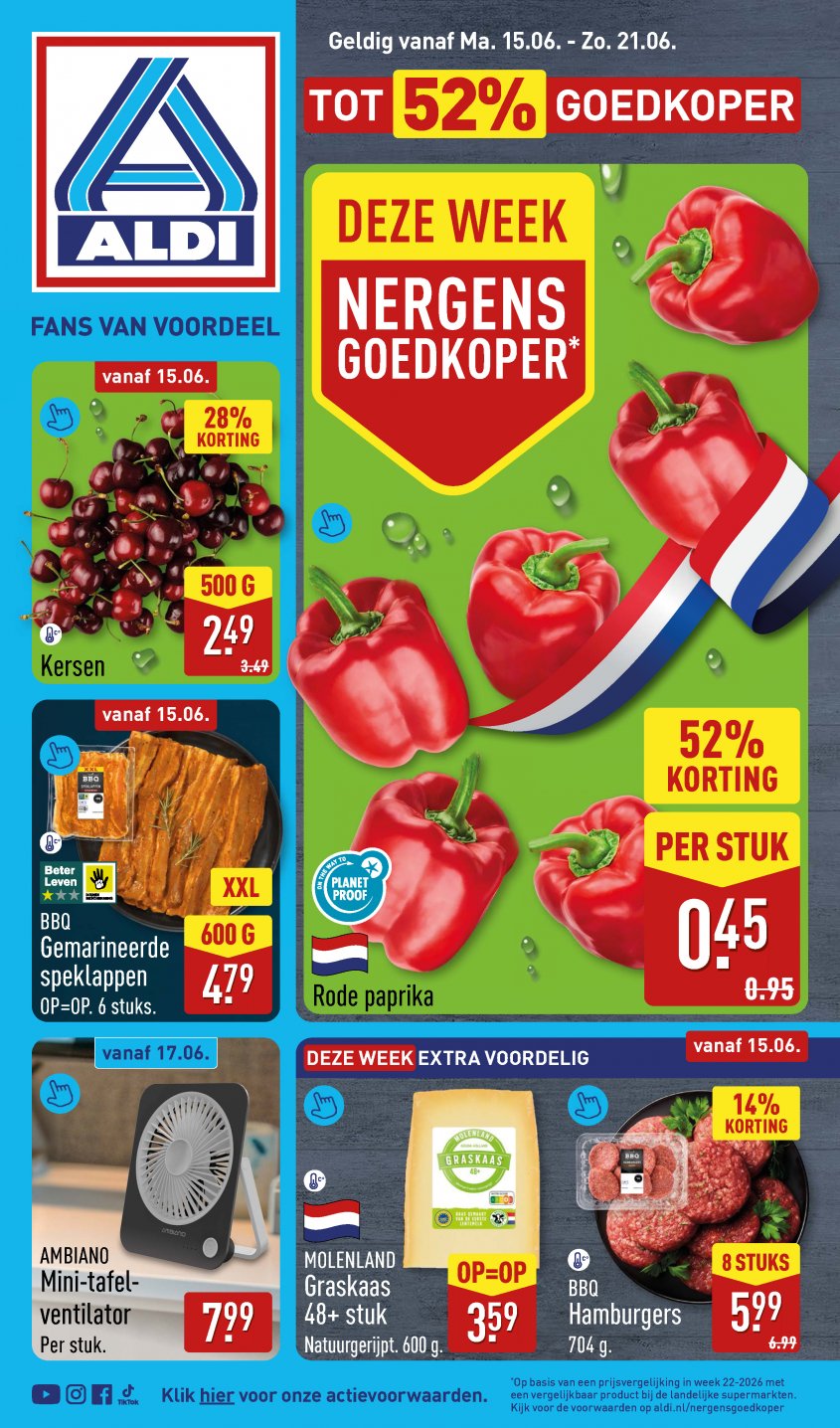 Aldi Aanbiedingen van 15-06-2026 pagina.1