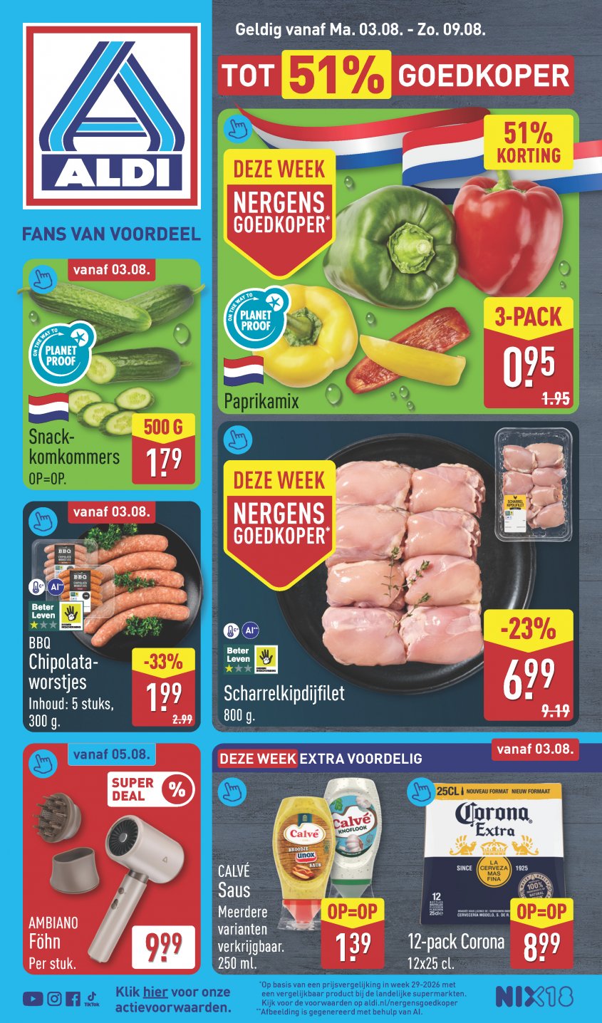 Aldi Aanbiedingen van 03-08-2026 pagina.1