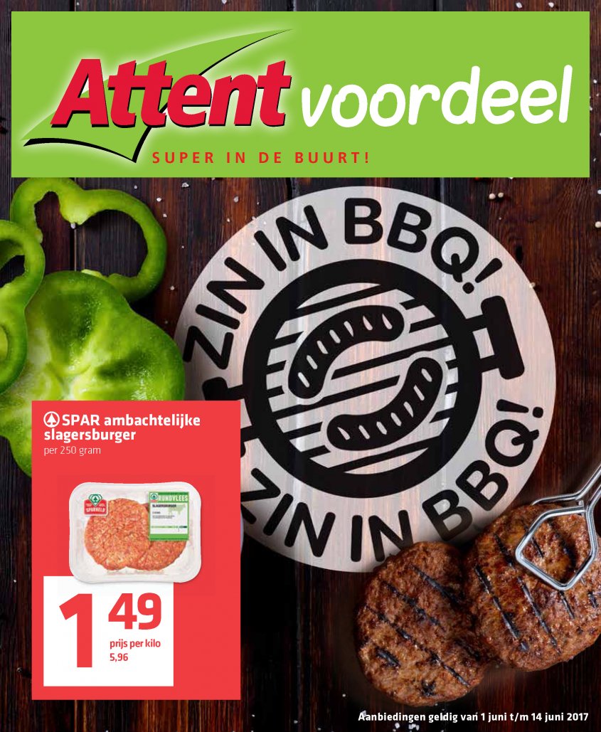 Attent Aanbiedingen van 01-06-2017 pagina.1