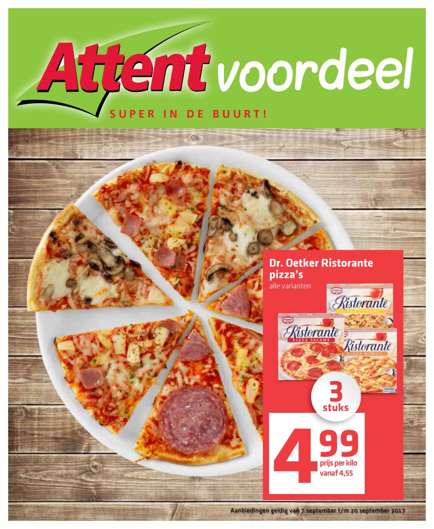 Attent Aanbiedingen van 07-09-2017 pagina.1