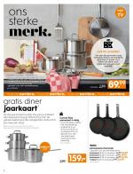 Blokker reclame folder week 35 pagina.2 4 delige pannenset Marmite omgekrulde rand voor makkelijk afgieten kookpan Ø 16, 18, 20 cm en steelpan Ø 16 cm vaatwasmachinebestendig ...