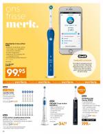 Blokker reclame folder week 35 pagina.20 huis vol merken. huis vol merken. huis vol merken. huis vol merken. smartseries Cross Action 4000 bluetooth verbinding met de Oral-B app voor ...