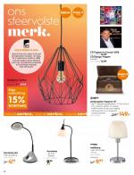 Blokker reclame folder week 35 pagina.22 burolamp led USB aansluiting 99 burolamp led USB aansluiting 99 Hanglamp Carlton art.nr. 4802521 adviesprijs 47.- 39.95 adviesprijs ...