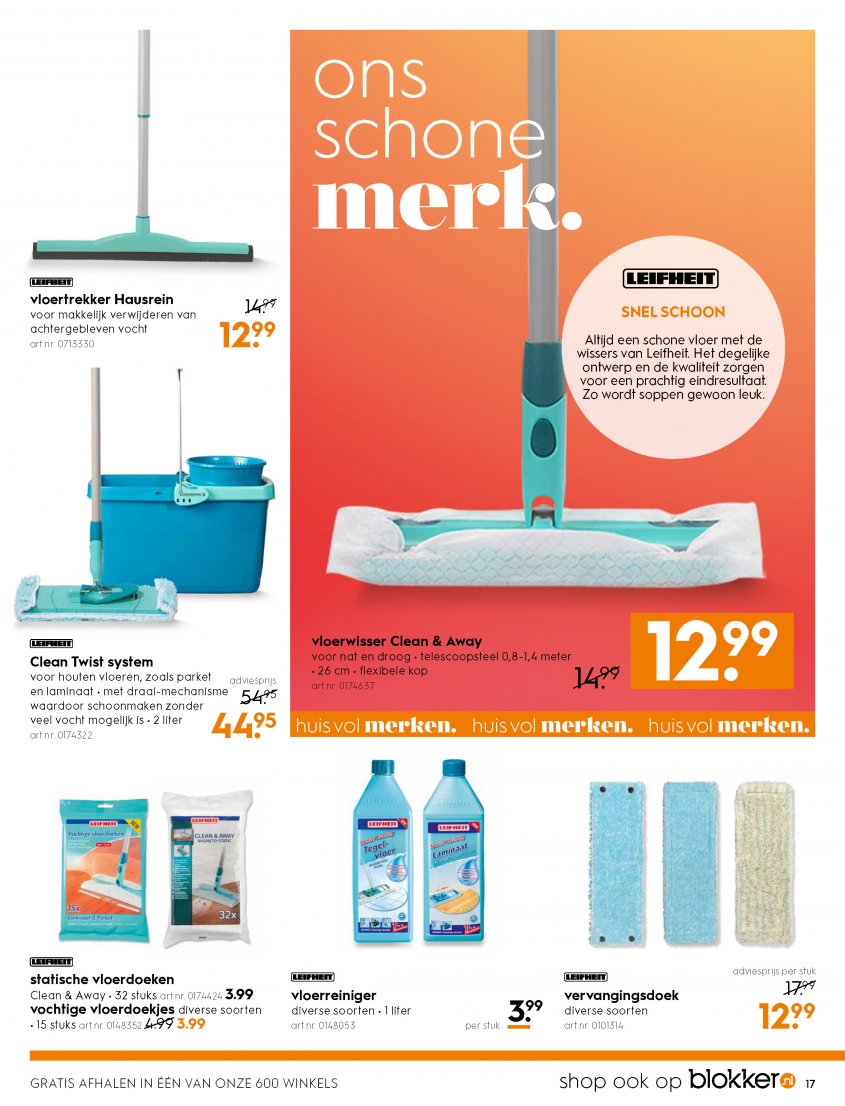 Blokker Aanbiedingen van 12-09-2016 pagina.17