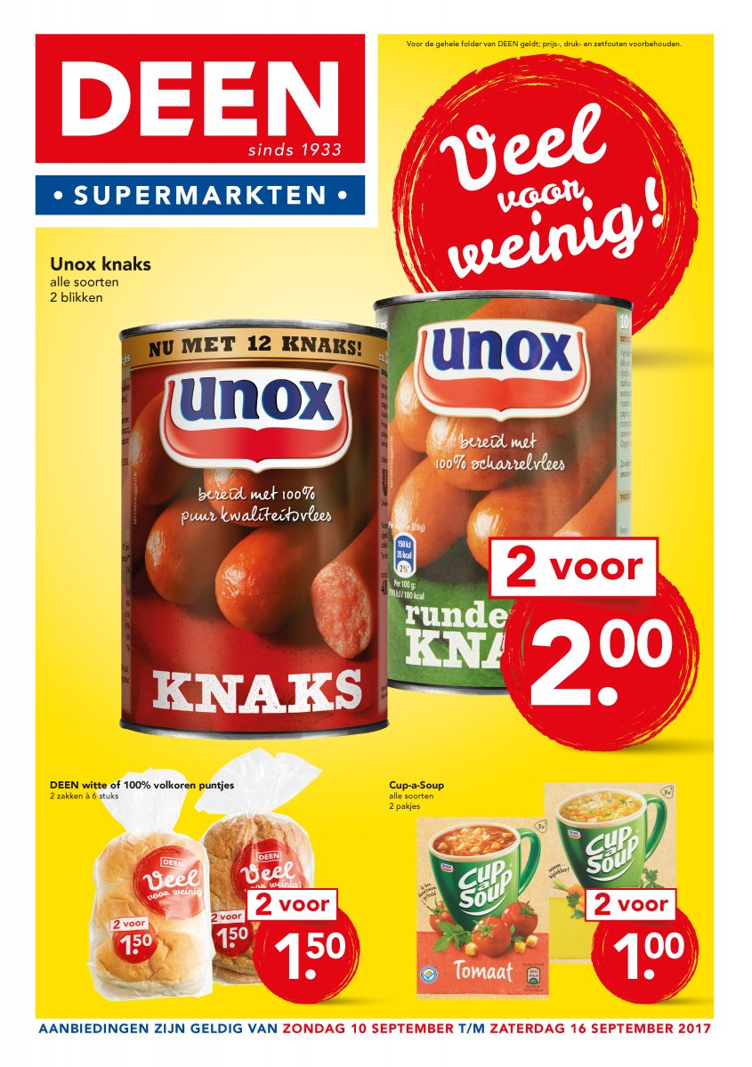 Deen Aanbiedingen van 10-09-2017 pagina.1
