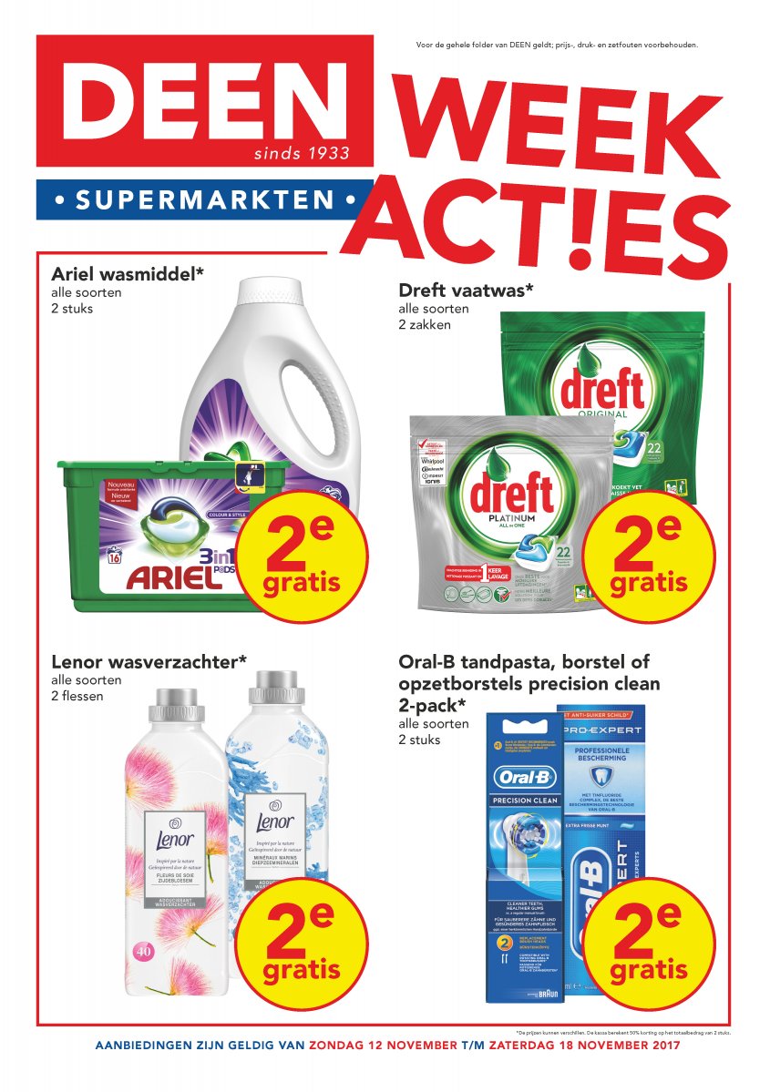 Deen Aanbiedingen van 12-11-2017 pagina.1