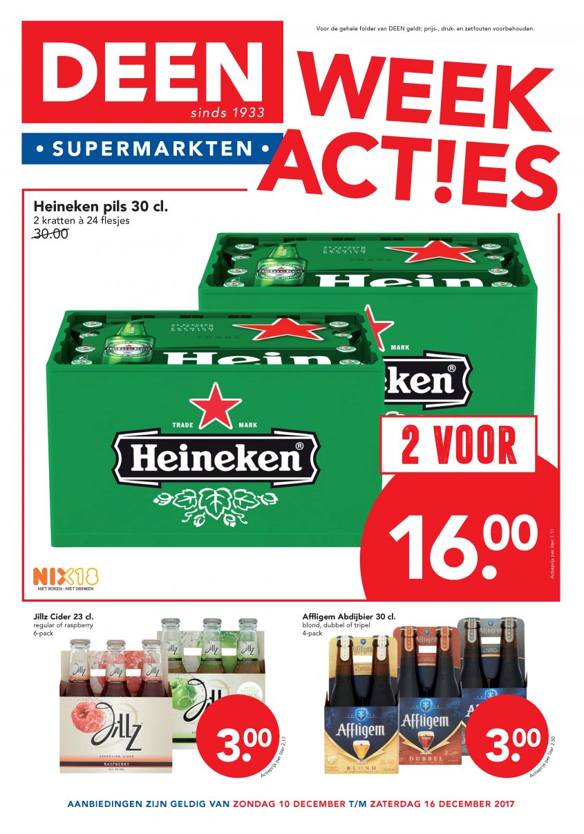 Deen Aanbiedingen van 10-12-2017 pagina.1