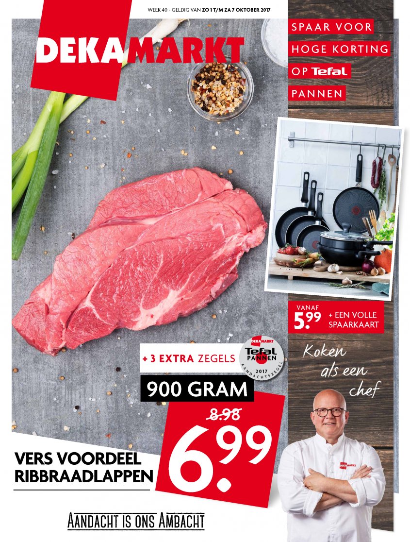 DekaMarkt Aanbiedingen van 01-10-2017 pagina.1