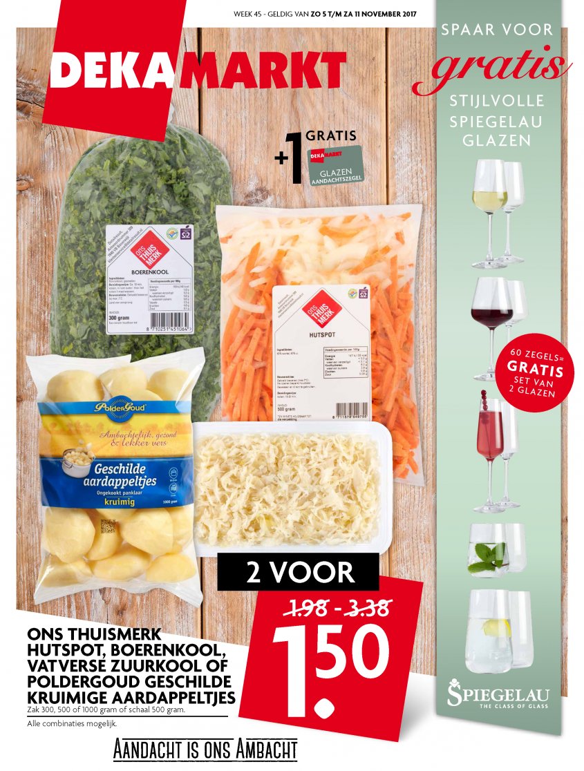 DekaMarkt Aanbiedingen van 05-11-2017 pagina.1