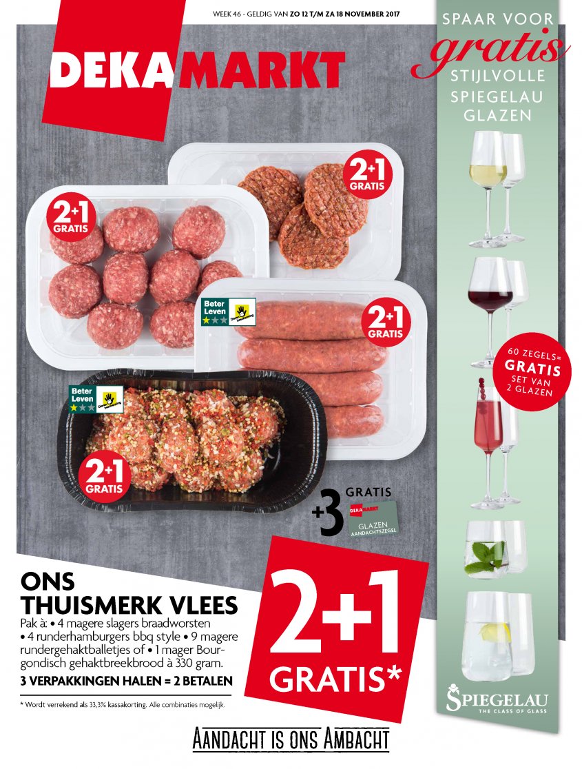 DekaMarkt Aanbiedingen van 12-11-2017 pagina.1