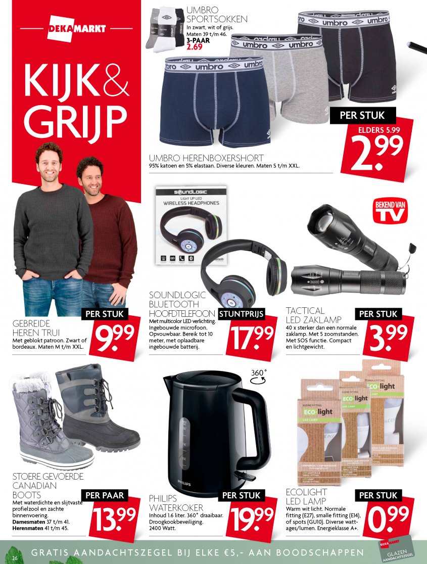 DekaMarkt Aanbiedingen van 26-11-2017 pagina.26