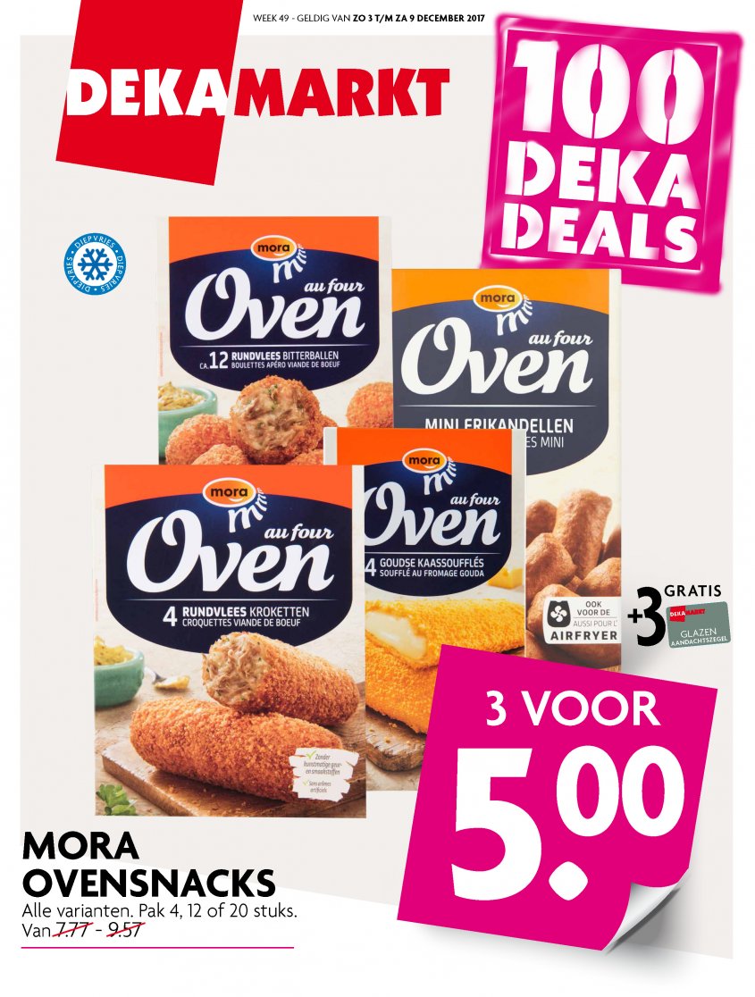 DekaMarkt Aanbiedingen van 03-12-2017 pagina.1