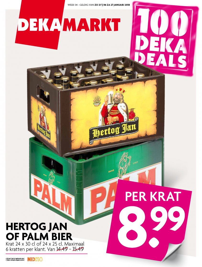 DekaMarkt Aanbiedingen van 21-01-2018 pagina.1