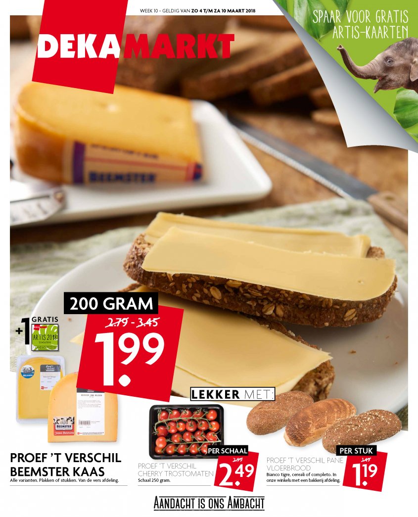 DekaMarkt Aanbiedingen van 04-03-2018 pagina.1