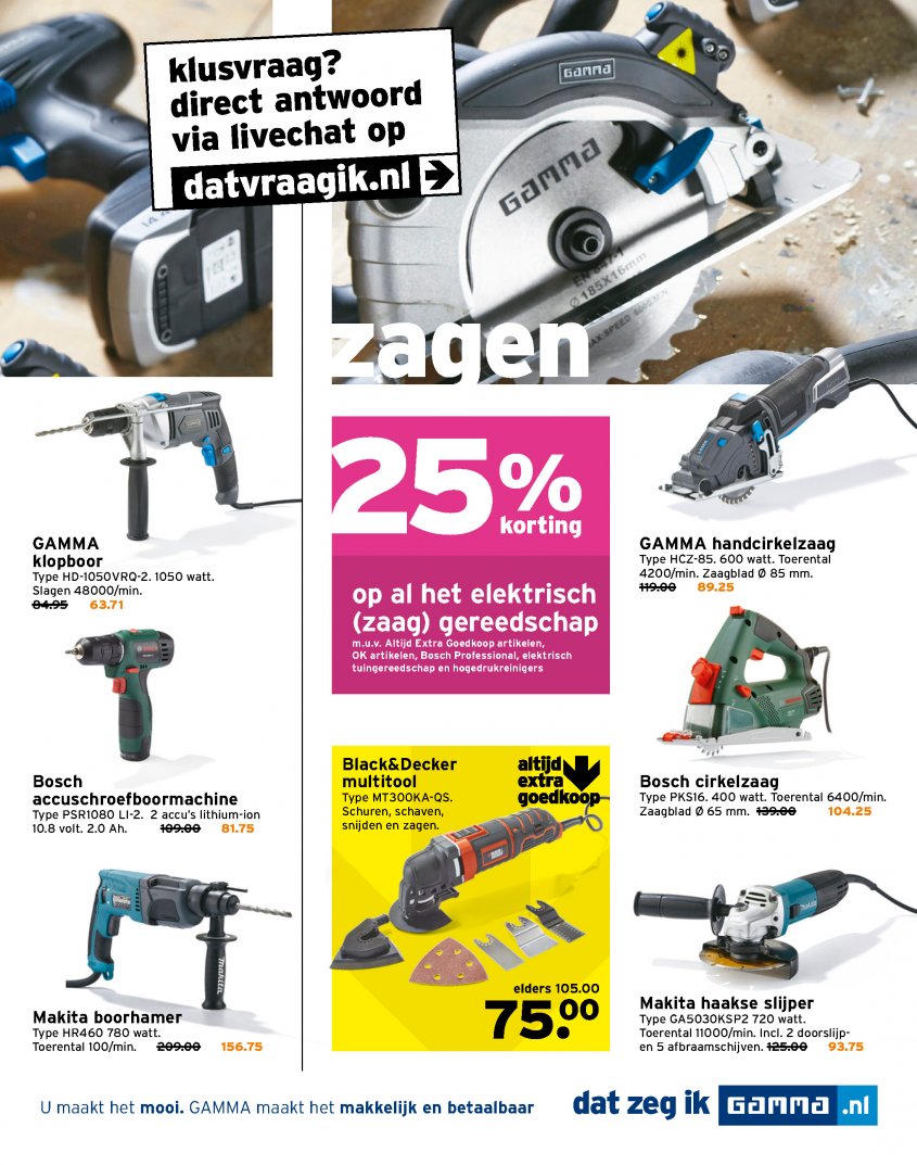 Gamma Aanbiedingen van 29-08-2016 pagina.5