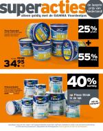 Gamma reclame folder week 35 pagina.11 superacties alleen geldig met de GAMMA Voordeelpas de laagste prijs van Nederland! 4 0%korting op Flexa Strak in de lak m.u.v. Altijd ...